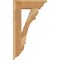 Ekena Millwork Olympic Traditional Rough Sawn Bracket, Western Red Cedar, 4"W x 16"D x 28"H BKT04X16X28OLY01RWR - alternate 4